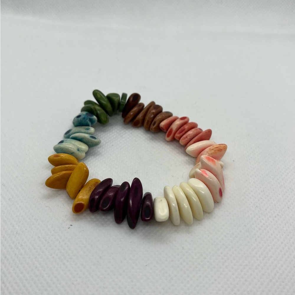 Bohemian/coastal beaded bracelet